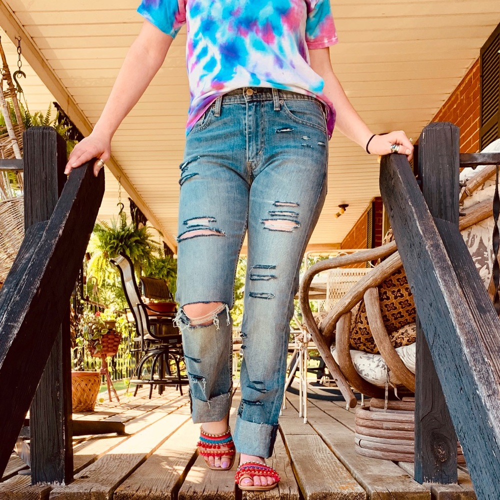 Distressed Levi’s